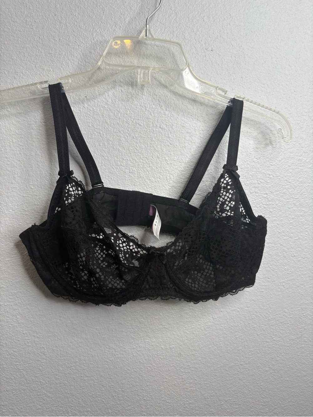 Adore Me Size 40C Black Underwire Bra